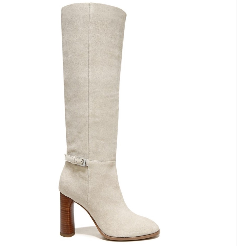 Franco Sarto Cassie Womens Zipper Round Toe Knee-High Boots